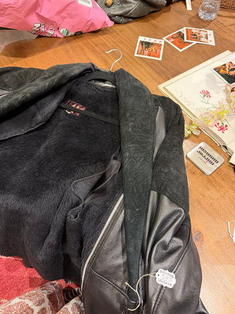 Vintage leather jacket XXL