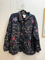 100% cotton butterfly bedazzled jacket - TUV #454678