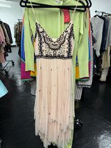 Free People Size 0 Peach Tulle Dress