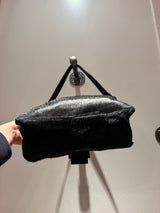 “As Is” Fendi Ponyhair Black Mama Baguette TUV #26135
