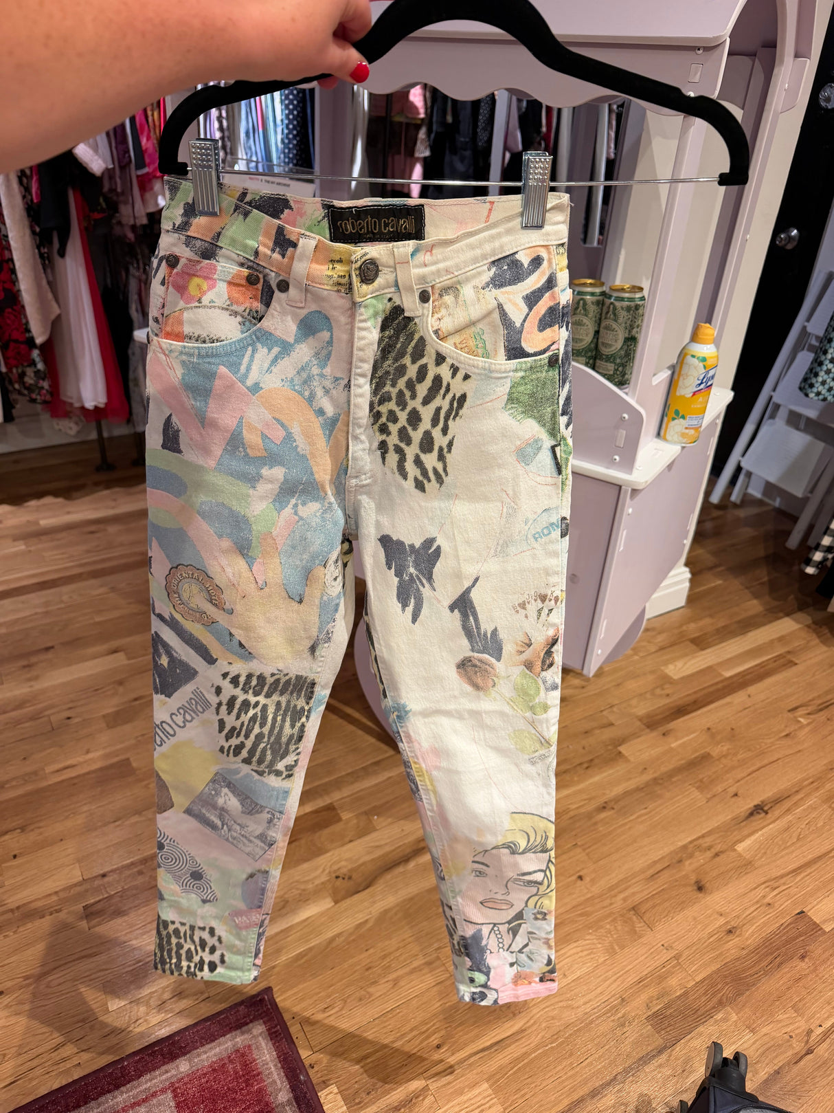 VTG Roberto cavalli white jeans - TUV #567824