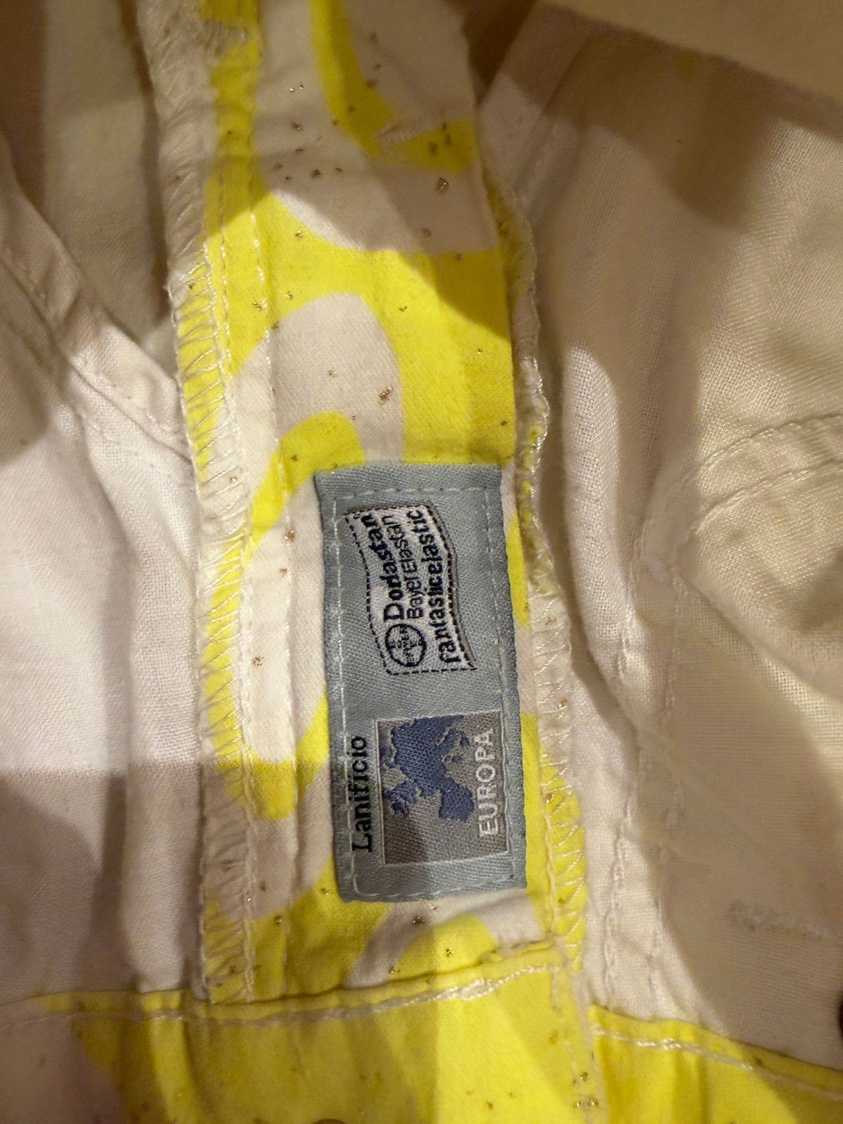 Vintage rare 2001 Roberto Cavalli “glow in the dark” jeans size XS TUV #129831