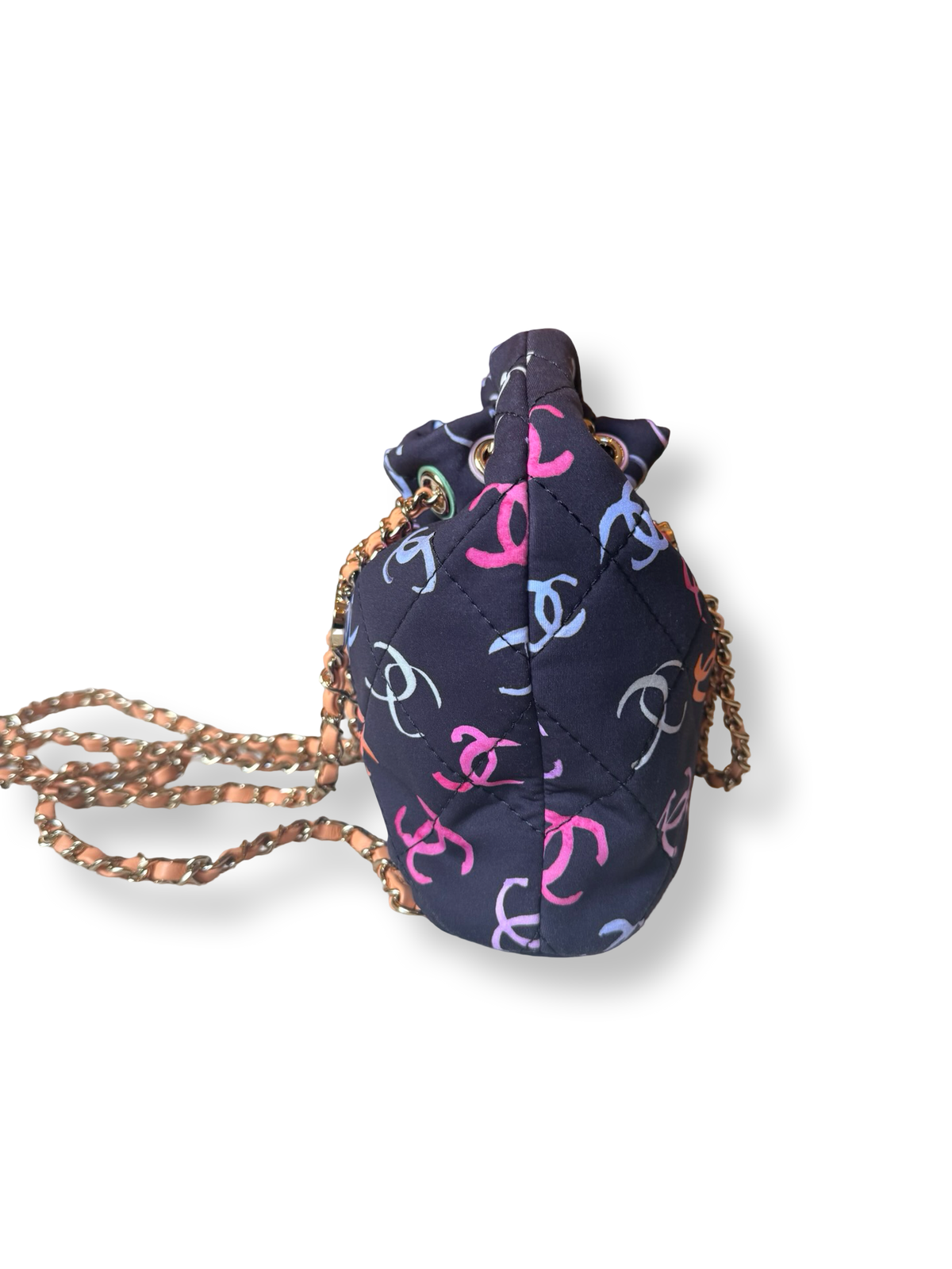 Chanel Drawstring Bucket Backpack Small