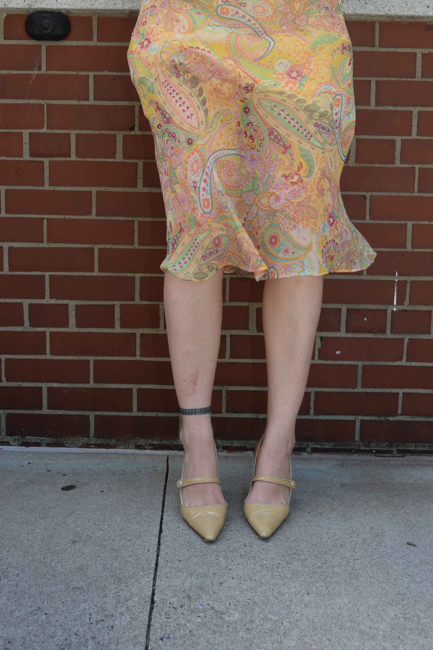 Paisley Midi Dress