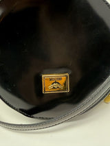 Moschino Black & Red Heart Circle Crossbody Bag
