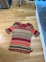 “As is” vintage Missoni shirt and skirt 2 piece set TUV #32135