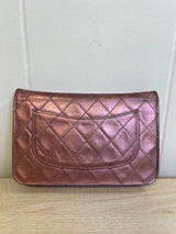 CHANEL Matelasse 2.25 Chain Wallet Shoulder Bag Leather Pink (Copy)