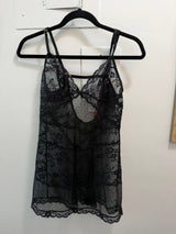 Victoria’s Secret Black Lace tank size Medium
