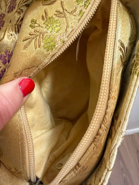 Vintage gold corset purse - TUV #791791