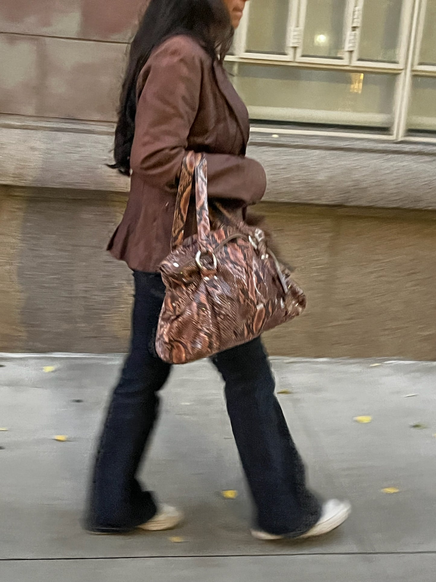 Picard Snakeskin Tote Bag