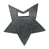 Moschino Silver Glitter Star Bag Clutch