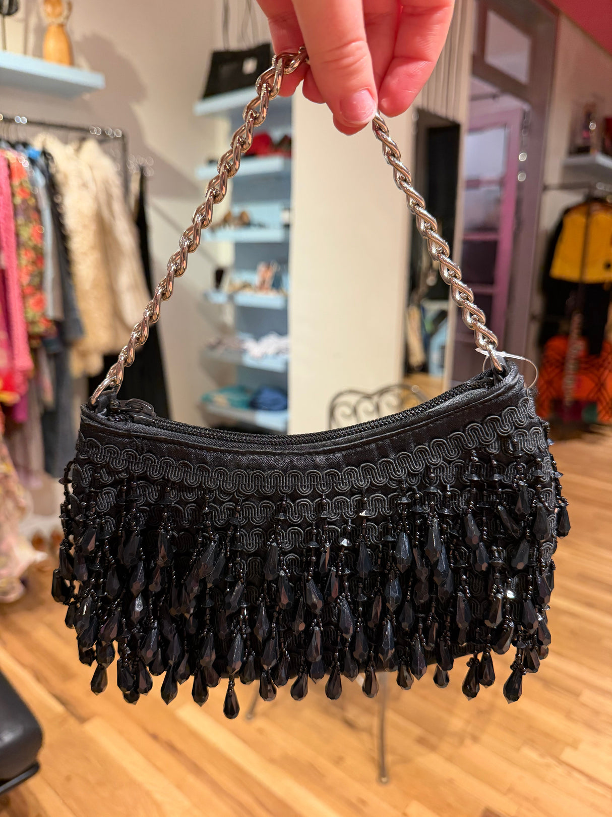 Y2K beaded bag TUV #32145