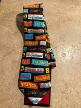 Moschino Motel Sign Silk Men's Necktie