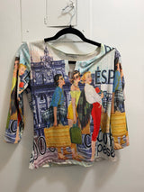 Y2k ladies in waiting graphic tee - tuv #56890