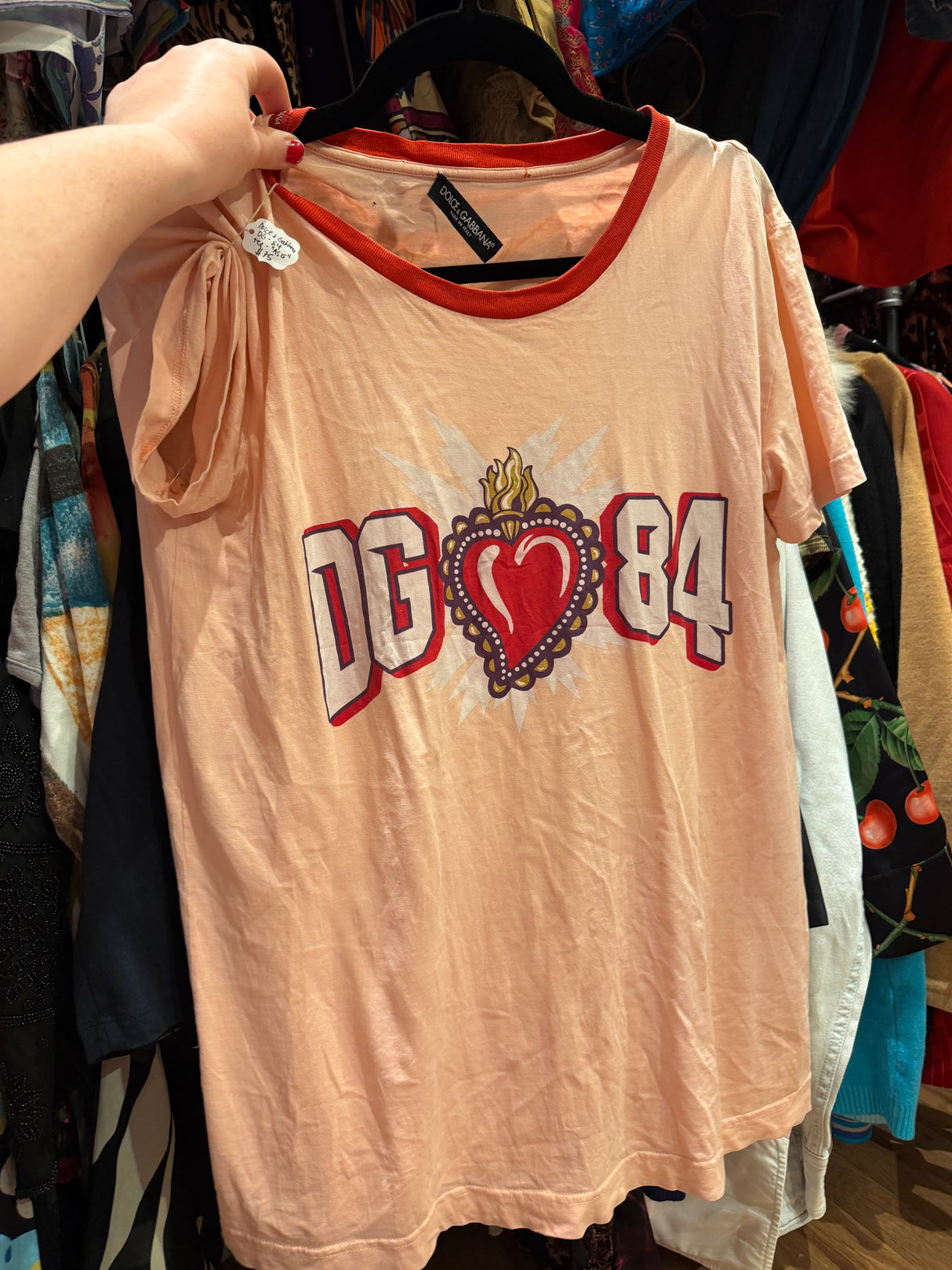 Dolce & Gabbana 84 heart shirt