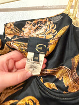 Roberto Cavalli vintage 2000s baroque tank top - size 38 - TUV #123