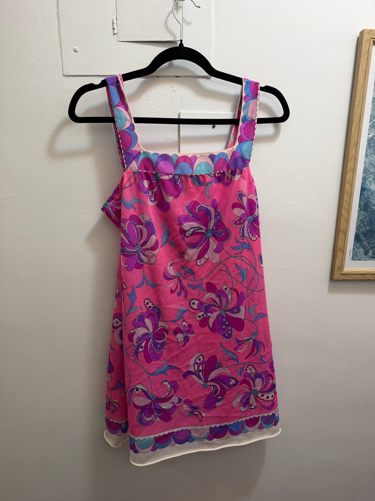 Vintage Emilio Pucci Pink and Purple Mini dress - TUV #345456