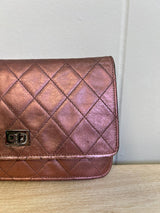 CHANEL Matelasse 2.25 Chain Wallet Shoulder Bag Leather Pink (Copy)