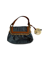 Fendi mini denim bag