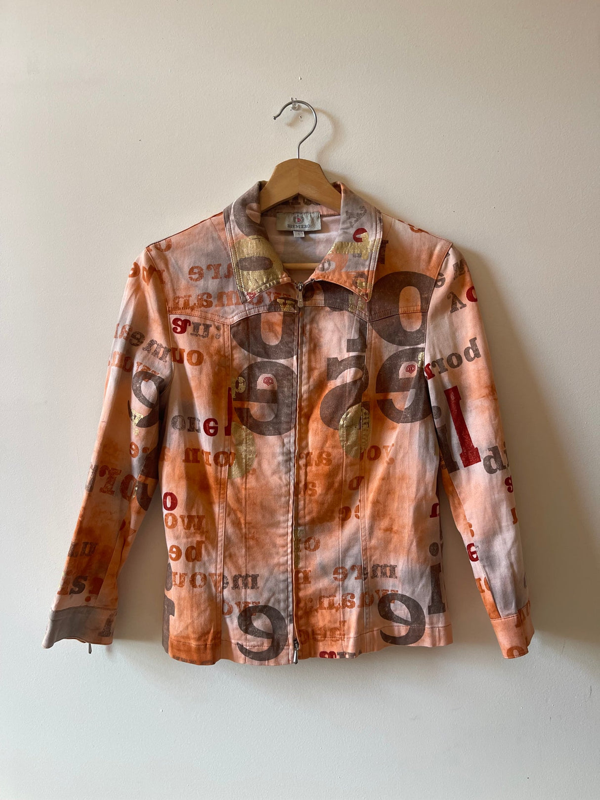 Dismero graphic full zip jacket