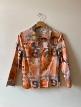 Dismero graphic full zip jacket