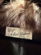 Rare red fox fur vest - TUV #0152