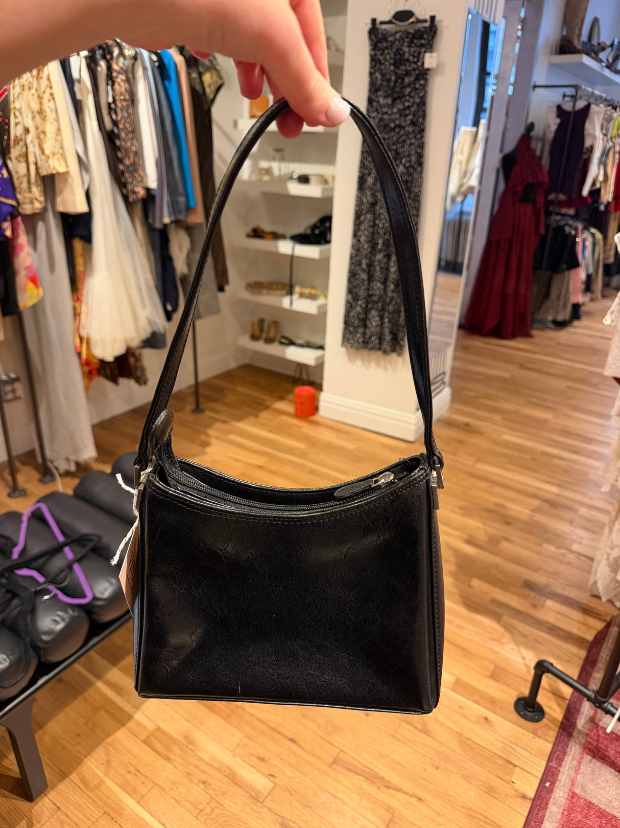 Y2K Liz Claiborne black purse #32312