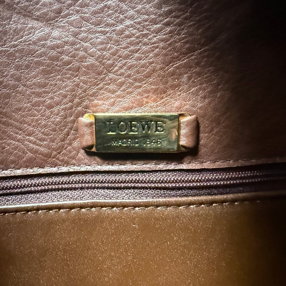 Loewe Vintage Crocodile & Calfskin Clutch