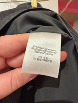 Vintage DKNY gray wool skirt size 8