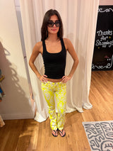 Vintage rare 2001 Roberto Cavalli “glow in the dark” jeans size XS TUV #129831