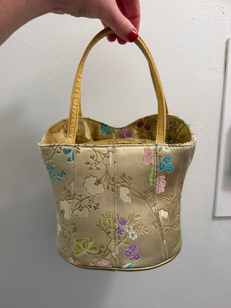 Vintage gold corset purse - TUV #791791