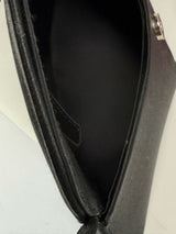 Christian Lacroix Black Silk Satin Evening Bag