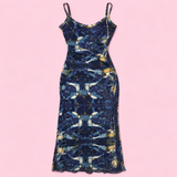 Gaultier Print Maxi Dress