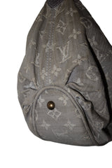Louis Vuitton grey denim Mahina bag