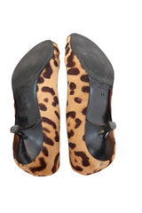 Valentino pony hair cheetah kitten heels with bow detail (38)