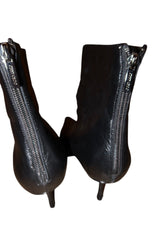 Jimmy Choo black leather booties (41)