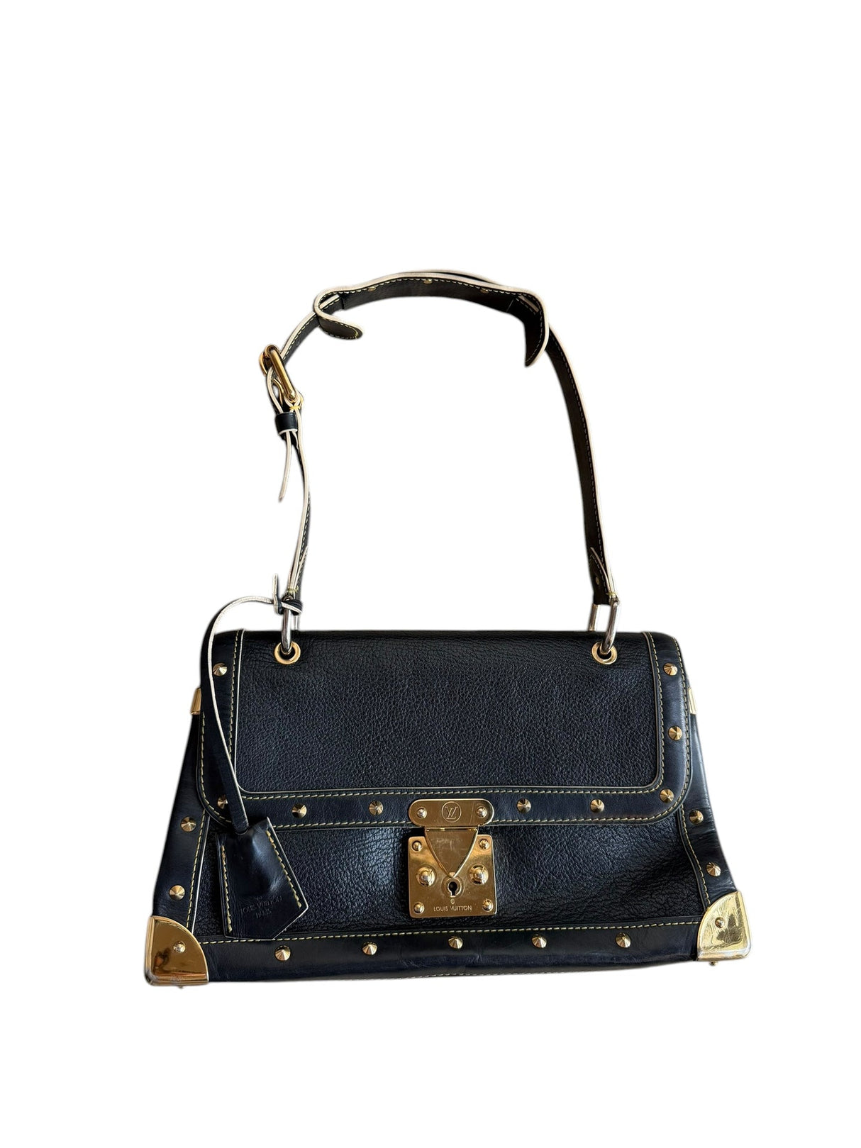 Louis Vuitton black Suhali L’Aimable bag