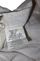 Jean Paul Gaultier white ruffle skirt