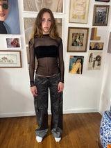 Vivienne Tam 90’s Mesh Top