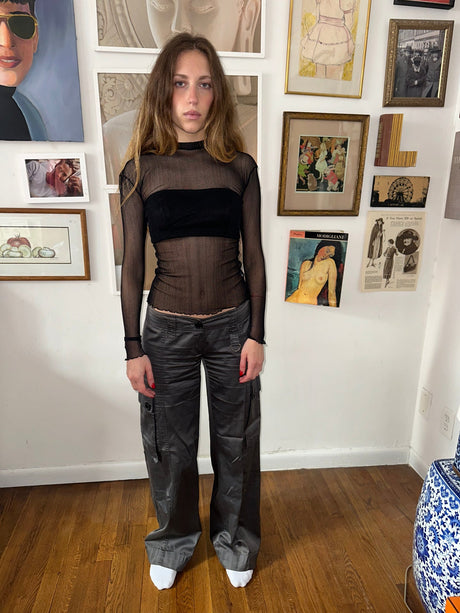 Vivienne Tam 90’s Mesh Top