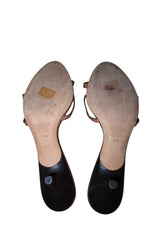 Giuseppe Zanotti turtle jewel kitten heels (37.5)
