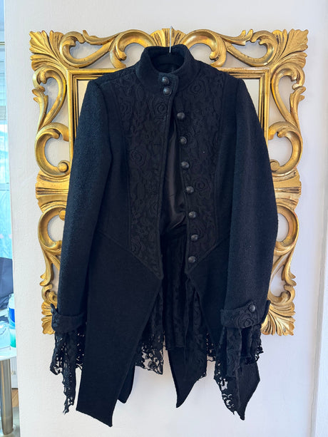 Gothic military style blazer jacket size small/medium