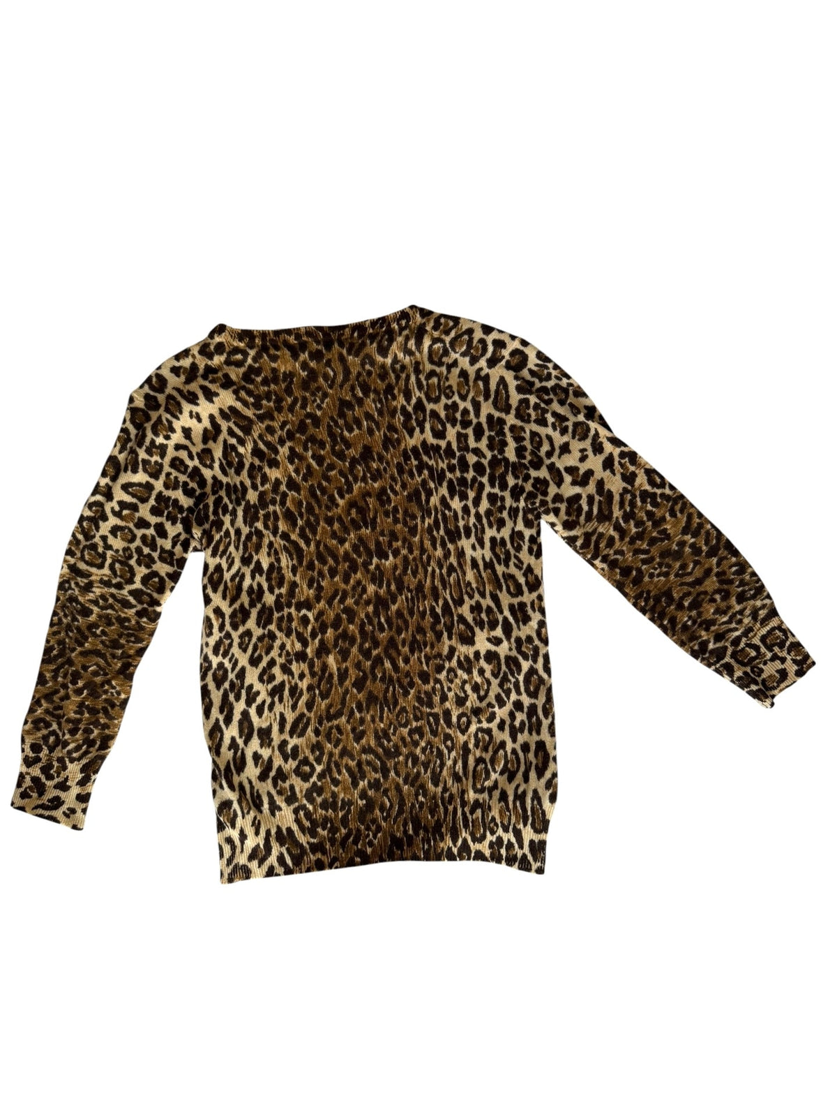 Dolce & Gabbana leopard cashmere sweater