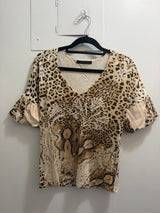 Roberto Cavalli y2k cheetah top - tuv #889625