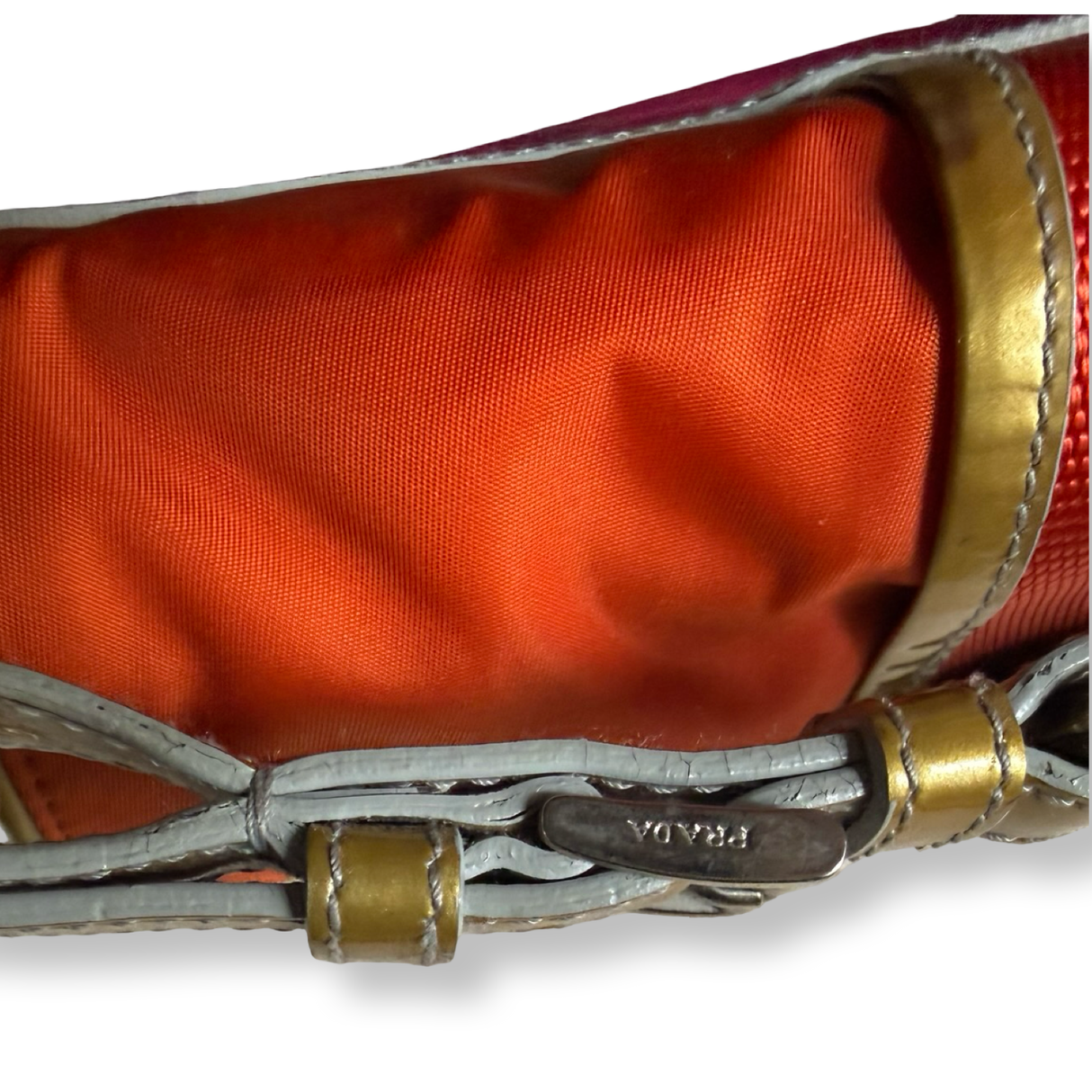 Prada Vintage Rosa Pocket Space Shoulder