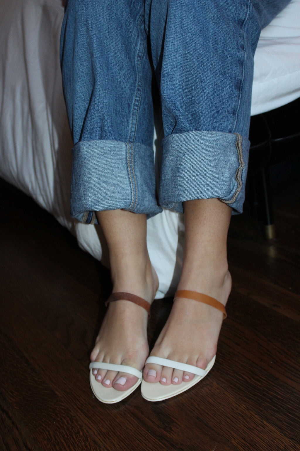 Helmut Lang Dual Strap Mules