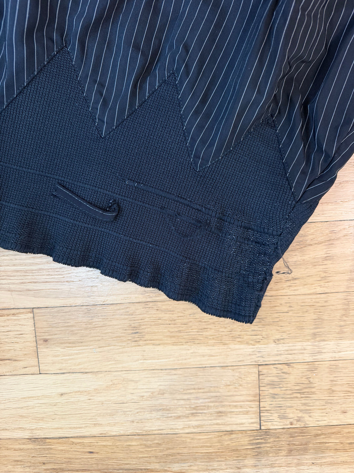 “As is” Jean Paul Gaultier pour Gibo 1980s black skirt TUV #156326
