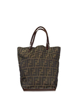 Fendi zucca canvas tote bag