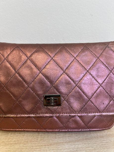 CHANEL Matelasse 2.25 Chain Wallet Shoulder Bag Leather Pink (Copy)