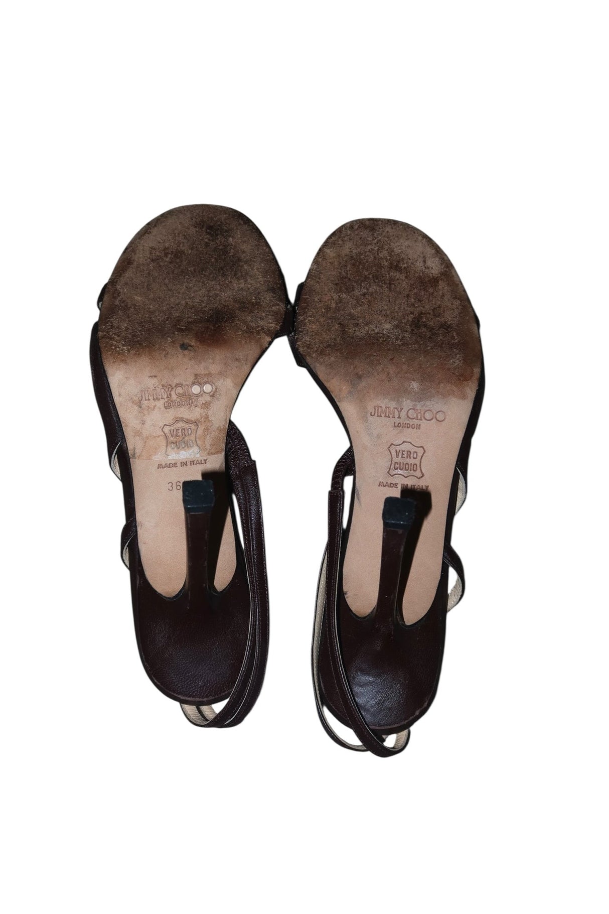 Jimmy Choo dark brown slingback heels (36.5)